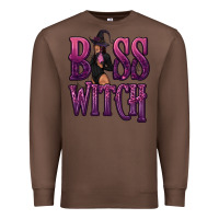 Chestnut Boss Witch Premium Sweatshirt - texasbilliewilder