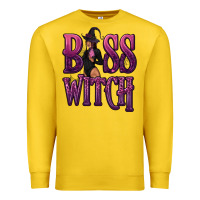 Lemon Boss Witch Premium Sweatshirt - texasbilliewilder
