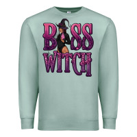 Seafoam Boss Witch Premium Sweatshirt - texasbilliewilder