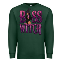 Sports Green Boss Witch Premium Sweatshirt - texasbilliewilder