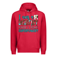 Cardinal i am a dentist what's your superpower Premium Hoodie - JahusDesignShop