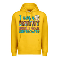 Lemon i am a dentist what's your superpower Premium Hoodie - JahusDesignShop