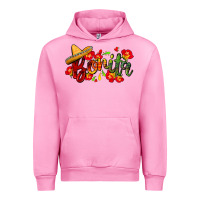 Fuchsia Pink Bonita Urban Hoodie - FaDigitalArtStudio