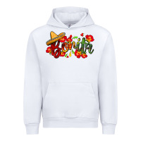 White Bonita Urban Hoodie - FaDigitalArtStudio