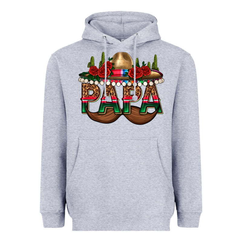 Papa Heavyweight Hoodie by texasbilliewilder | Teevron