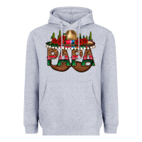 Heather Grey Papa Heavyweight Hoodie - texasbilliewilder