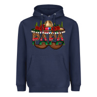Navy Papa Heavyweight Hoodie - texasbilliewilder