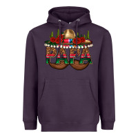 Plum Papa Heavyweight Hoodie - texasbilliewilder