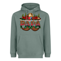 Sage Papa Heavyweight Hoodie - texasbilliewilder