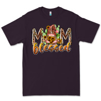 Plum mom blessed Premium Tee - RacoonDesign
