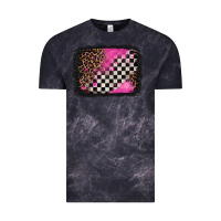 Cloud Black racing leopard background Vintage Tee - Jasminsmagicworld