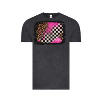 Vintage Black racing leopard background Vintage Tee - Jasminsmagicworld