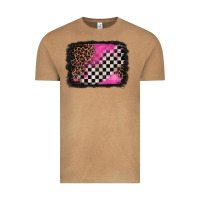 Vintage Camel racing leopard background Vintage Tee - Jasminsmagicworld