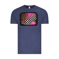 Vintage Denim racing leopard background Vintage Tee - Jasminsmagicworld