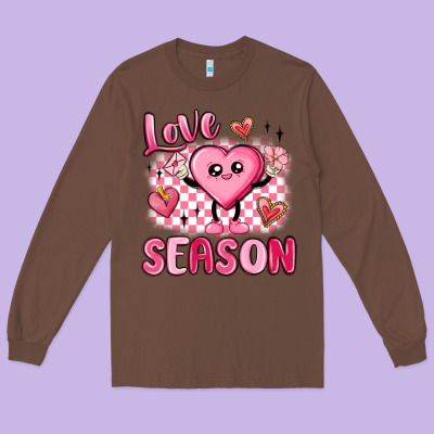 Love Season Long Sleeve Tee Designed By Maliassmallbusiness