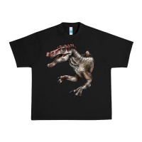 Black Spinosaurus Face Urban Heavy Tee - LillyAllenDesigns
