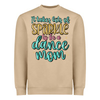 Mushroom it takes lots of sparkle to be a dance mom Heavyweight Sweatshirt - MaliasSmallBusiness