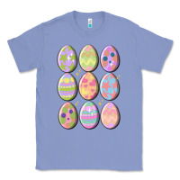 Colony Blue vintage easter eggs Classic Tee - MaliasSmallBusiness