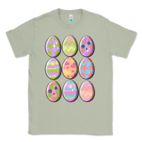 Matcha vintage easter eggs Classic Tee - MaliasSmallBusiness