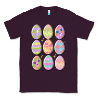 Plum vintage easter eggs Classic Tee - MaliasSmallBusiness
