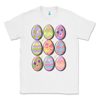 White vintage easter eggs Classic Tee - MaliasSmallBusiness