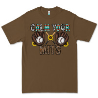 Cacao calm your mits baseball Premium Tee - CowhideDigitalArt