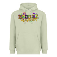Matcha MA Medical Assistant Mardi Gras Heavyweight Hoodie - NancyCooperArtShop
