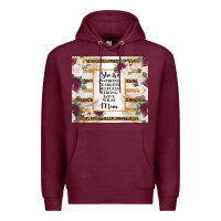 Burgundy mother's day she is inspiring fearless selfless strong love wilse mom  Premium Hoodie - TumblerDesignByShophia