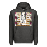 Charcoal Heather mother's day she is inspiring fearless selfless strong love wilse mom  Premium Hoodie - TumblerDesignByShophia