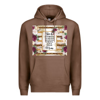 Chestnut mother's day she is inspiring fearless selfless strong love wilse mom  Premium Hoodie - TumblerDesignByShophia