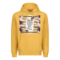 Mustard mother's day she is inspiring fearless selfless strong love wilse mom  Premium Hoodie - TumblerDesignByShophia