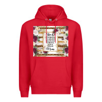 Red mother's day she is inspiring fearless selfless strong love wilse mom  Premium Hoodie - TumblerDesignByShophia