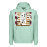 Seafoam mother's day she is inspiring fearless selfless strong love wilse mom  Premium Hoodie - TumblerDesignByShophia