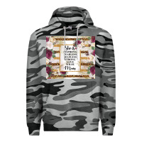 Slate Camo mother's day she is inspiring fearless selfless strong love wilse mom  Premium Hoodie - TumblerDesignByShophia