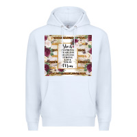 White mother's day she is inspiring fearless selfless strong love wilse mom  Premium Hoodie - TumblerDesignByShophia