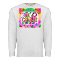 Oatmeal Heather Fight Cancer in all colors Premium Sweatshirt - NancyCooperArtShop