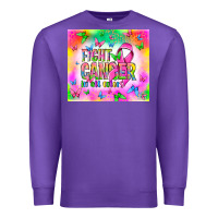 Purple Fight Cancer in all colors Premium Sweatshirt - NancyCooperArtShop