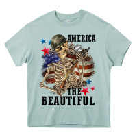 Arona America the beautiful 4th of july Heavy Core Tee - CowGirlArtShop