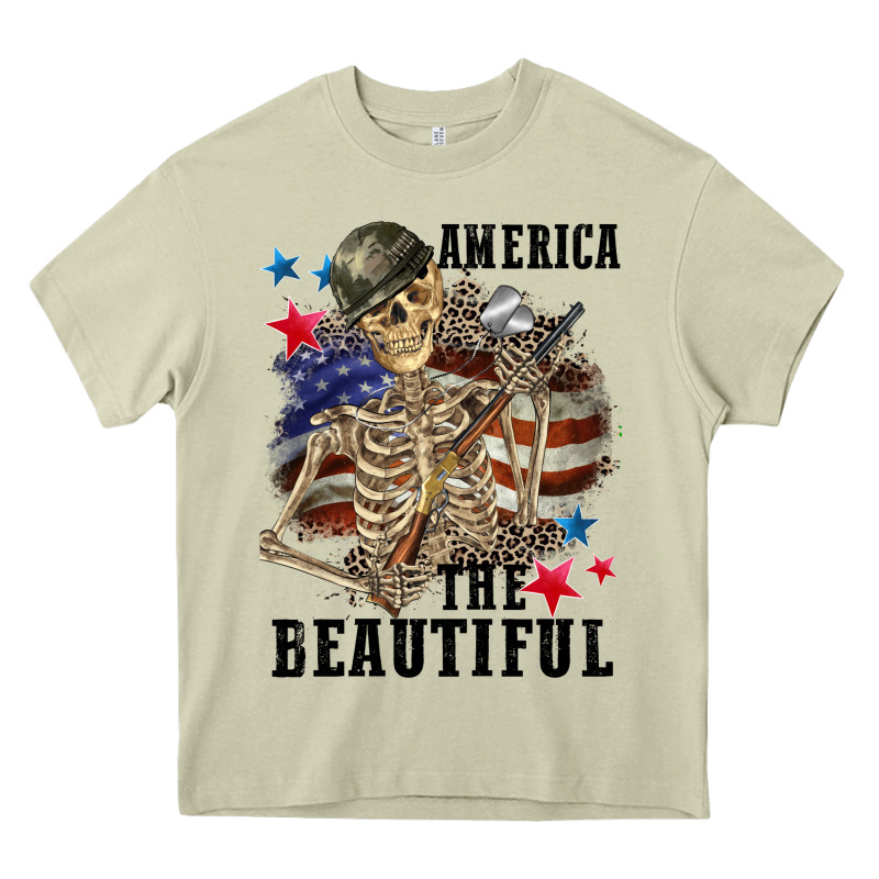 America The Beautiful 4th Of July Heavy Core Tee by CowGirlArtShop | Teevron