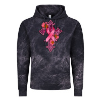 Cloud Black breast cancer cross Vintage Hoodie - AdoDesignShop