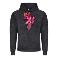 Breast Cancer Cross Vintage Hoodie | Teevron