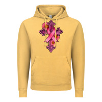 Vintage Mustard breast cancer cross Vintage Hoodie - AdoDesignShop