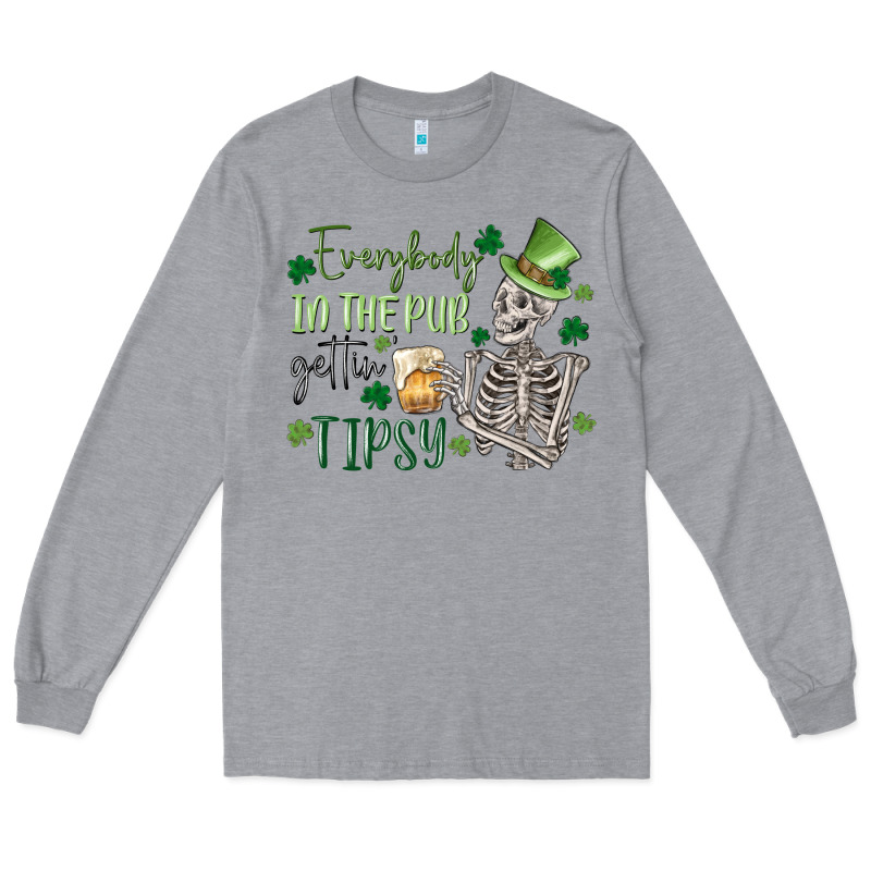 Everybody In The Pub Gettin' Tipsy Long Sleeve Tee by MaliasSmallBusiness | Teevron