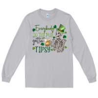 Moon Dust everybody in the pub gettin' tipsy Long Sleeve Tee - MaliasSmallBusiness