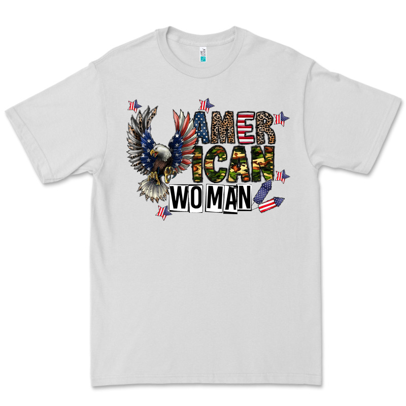 American Woman Premium Tee by CowhideDigitalArt | Teevron