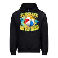 Black Sunshine on my mind Urban Hoodie - FaDigitalArtStudio