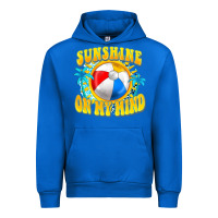 Cobalt Sunshine on my mind Urban Hoodie - FaDigitalArtStudio