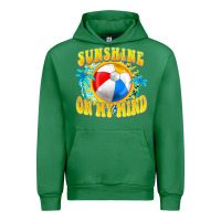Emerald Sunshine on my mind Urban Hoodie - FaDigitalArtStudio