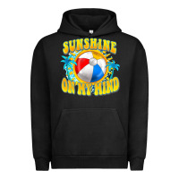 Pigment Black Sunshine on my mind Urban Hoodie - FaDigitalArtStudio