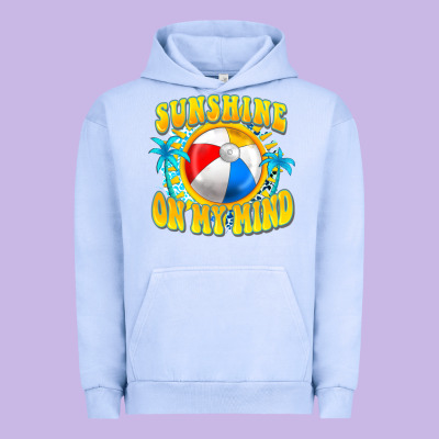 Sunshine On My Mind Urban Hoodie Designed By Fadigitalartstudio